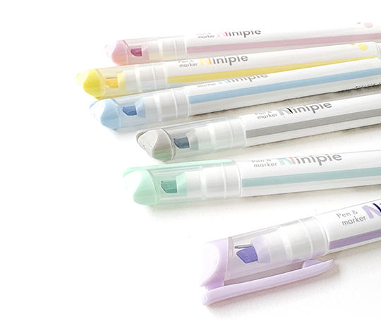 Set de 6 feutres et surligneurs - Ninipie