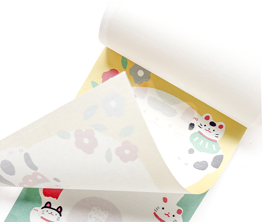 Papier à lettres - Maneki-neko de Takahata Masao