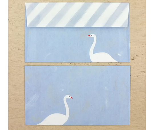 Ensemble de papier à lettres - Swan in February de Subikiawa