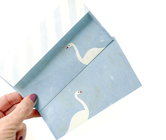 Ensemble de papier à lettres - Swan in February de Subikiawa