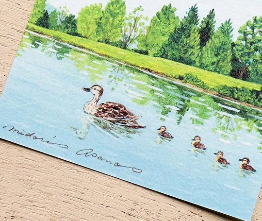 Bloc allongé illustré - One day de Midori Asano