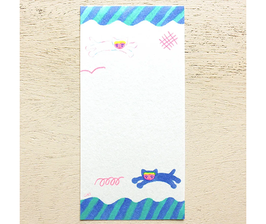 Bloc allongé illustré - Neko de Itoi Yuki