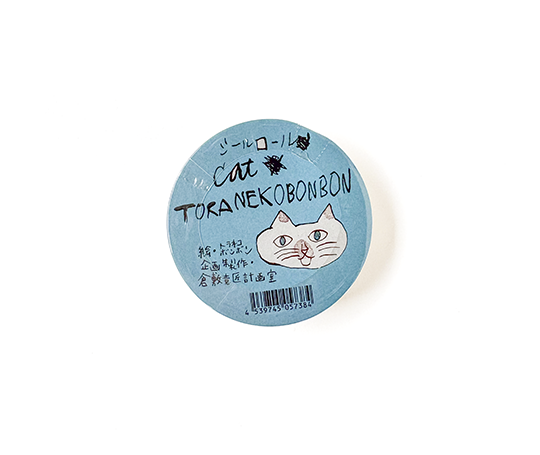 Stickers Toraneko Bonbon - Rouleau 18mm - Têtes de chats