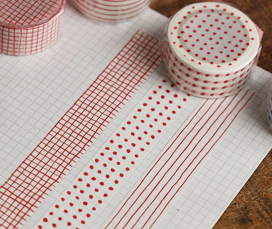 Washi tape Mitsou - Grille