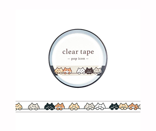 Tape transparent - Chatons