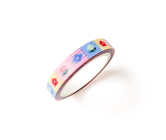 Tape transparent - Pop fleurs