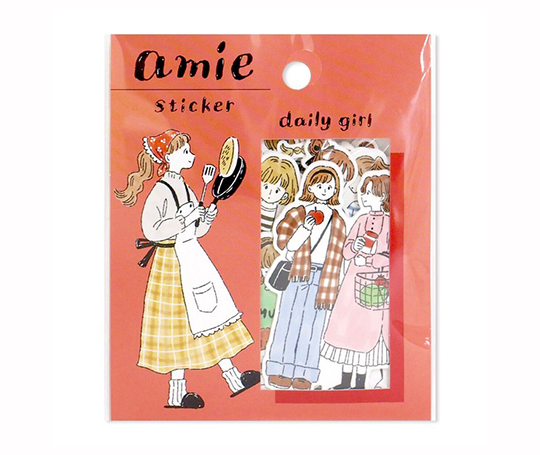 Grands autocollants - Amie Daily Girl