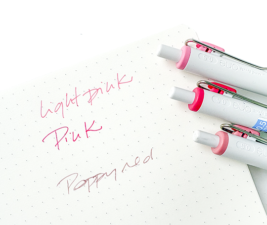 Uni-Ball One gel pen 0.5 - Light Pink