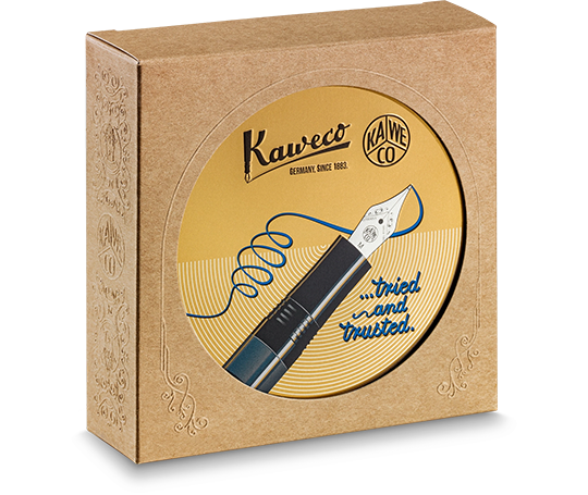 Kaweco AL Sport stylo-plume en aluminium à piston intégré - Bordeaux