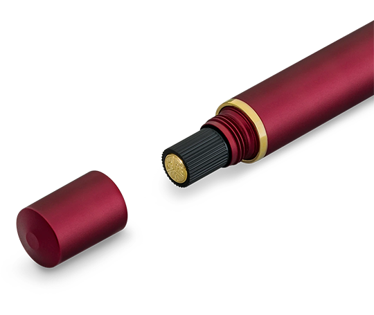 Kaweco AL Sport stylo-plume en aluminium à piston intégré - Bordeaux