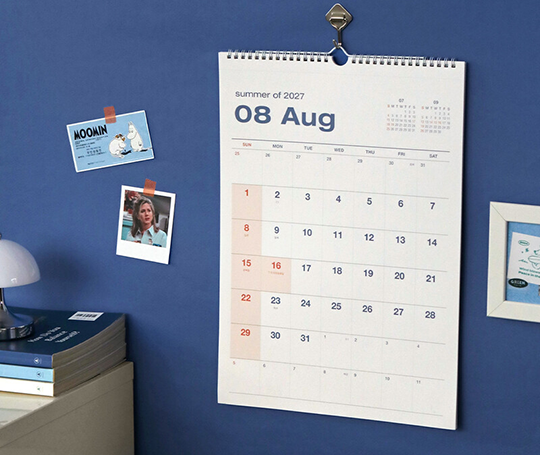 Calendrier 7 weeks - 2027 (14 mois)