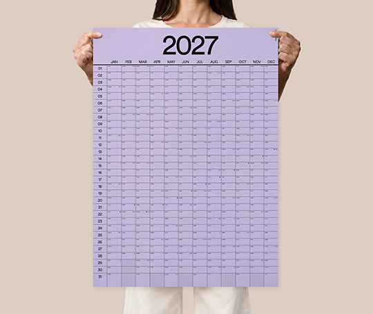 Affiche année 2027 - Sequence 50x70 (portrait)