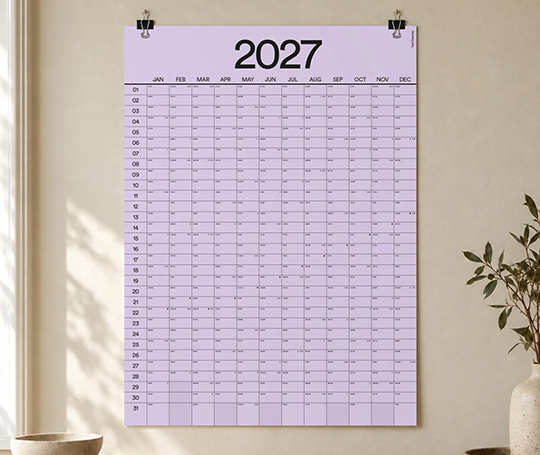 Affiche année 2027 - Sequence 50x70 (portrait)