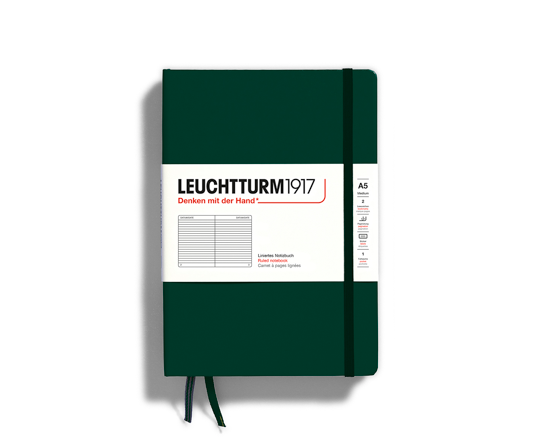 Leuchtturm carnet A5 rigide - Forest