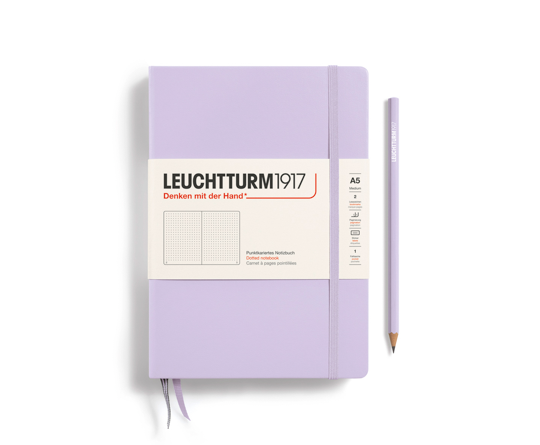 Leuchtturm carnet A5 rigide - Lilac