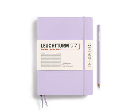 Leuchtturm carnet A5 rigide - Lilac