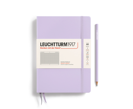 Leuchtturm carnet A5 rigide - Lilac