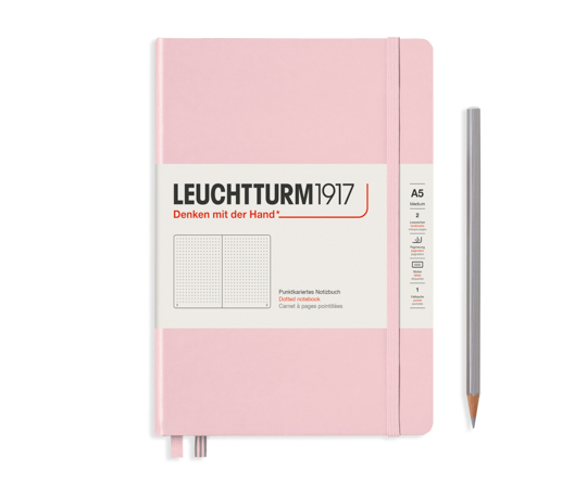 Leuchtturm carnet A5 rigide - Powder