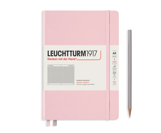 Leuchtturm carnet A5 rigide - Powder