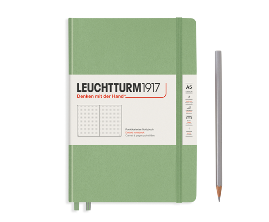 Leuchtturm carnet A5 rigide - Sage