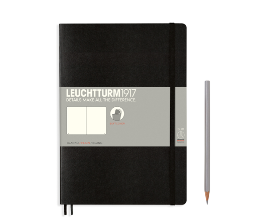 Leuchtturm carnet B5 souple - Black