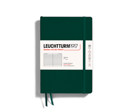 Leuchtturm carnet A5 souple - Forest