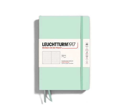 Leuchtturm carnet A5 souple - Mint