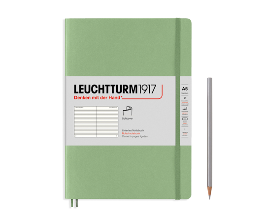 Leuchtturm carnet A5 souple - Sage