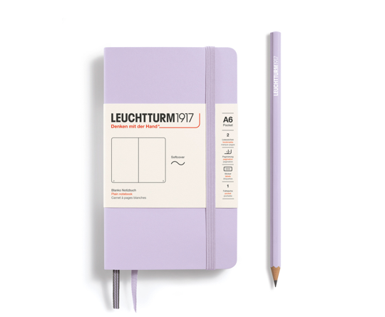 Leuchtturm carnet A6 souple - Lilac