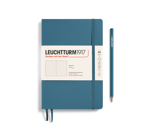 Leuchtturm carnet A5 souple - Stone Blue