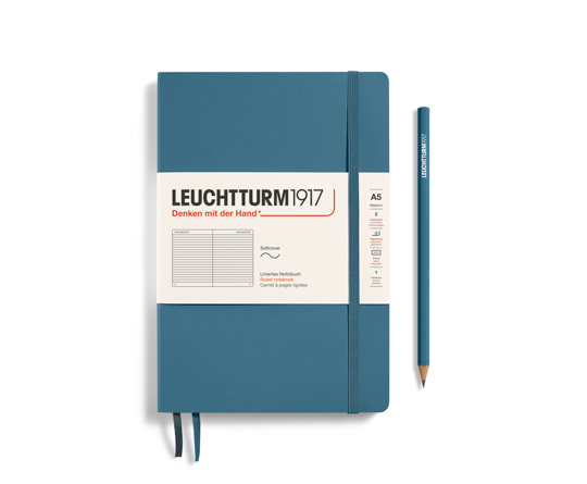 Leuchtturm carnet A5 souple - Stone Blue
