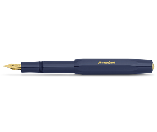 Kaweco Sport stylo-plume en plastique - Bleu Marine