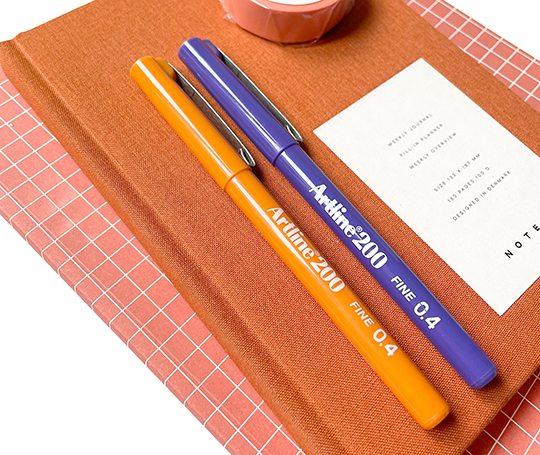 Artline 200 feutre 0,4mm - Orange