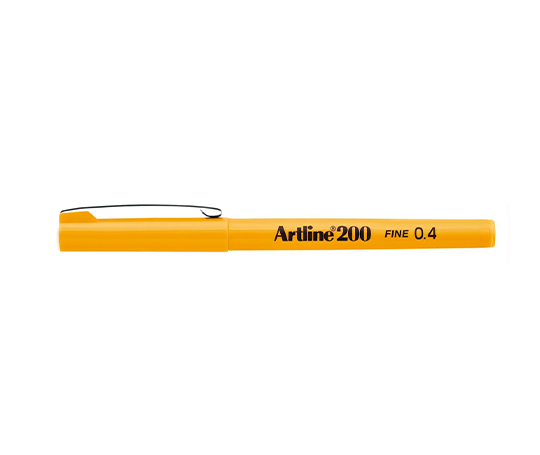Artline 200 feutre 0,4mm - Jaune