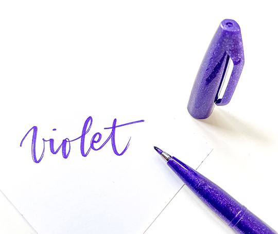 Feutre Brush Sign Pen - Violet