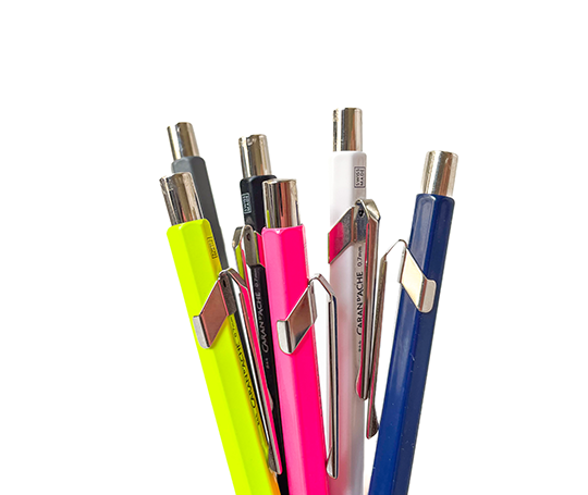 Caran d'Ache - 844 porte-mine 0,7 mm - Fluo Line Rose