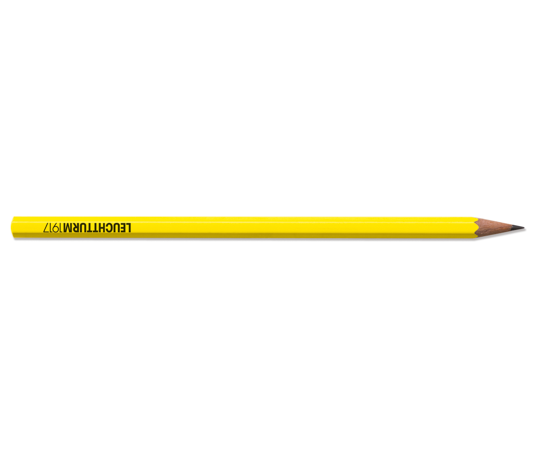 Leuchtturm crayon HB - Jaune