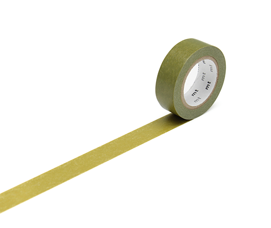 MT uni - washi tape Olive - Uguisu