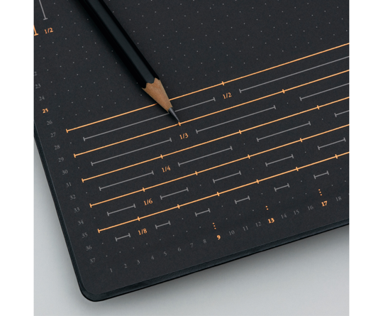 Leuchtturm carnet Bullet Journal - Black