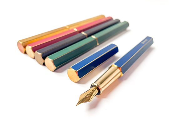 Les stylo-plumes en laiton